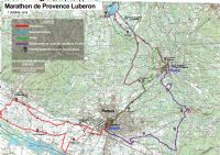 22ème Marathon de Provence Luberon. Le dimanche 7 octobre 2018 à Pertuis. Vaucluse.  09H00